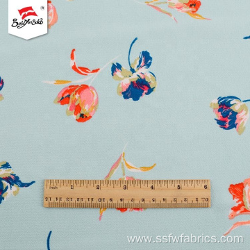 Chiffon Bubble Fabric Print for Trousers